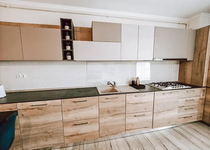 Апартаменты Elegant Escape-parking, Private Parking,kingsize B Клуж-Напока