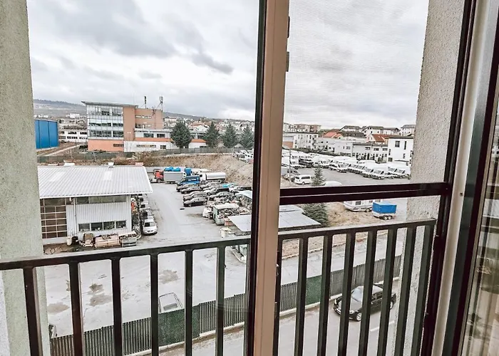 Апартаменты Elegant Escape-parking, Private Parking,kingsize B Клуж-Напока